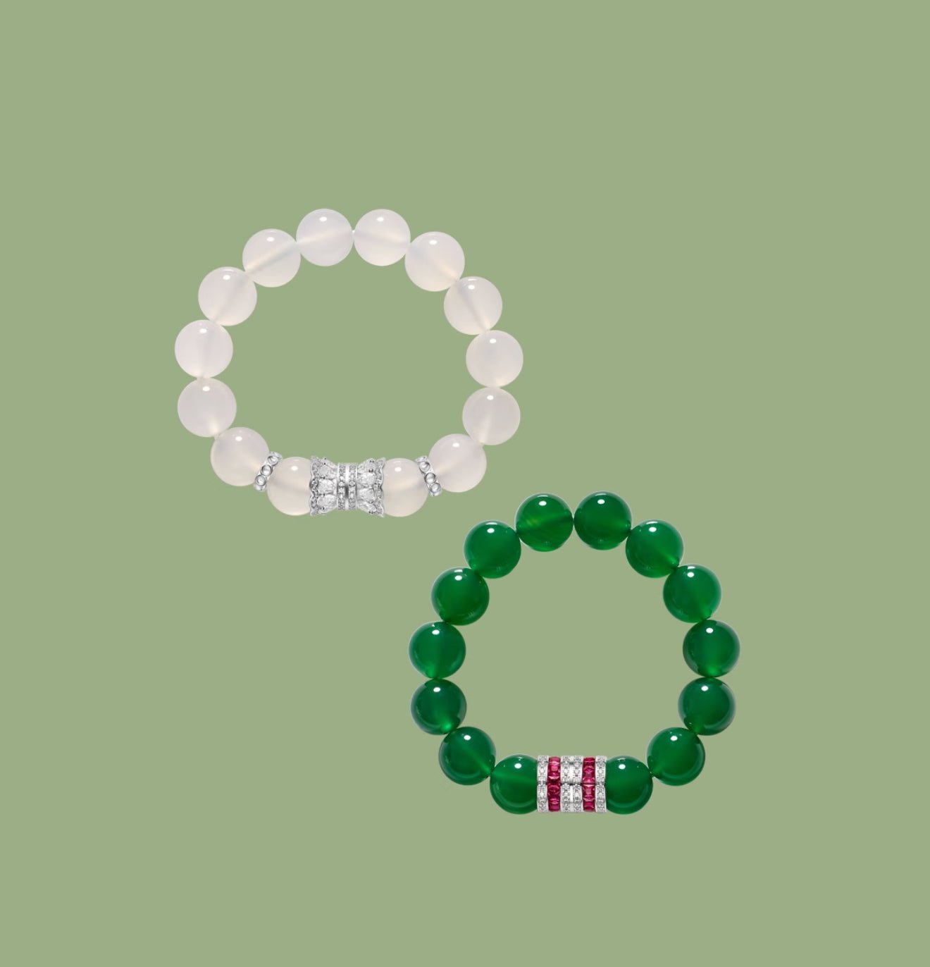 Serene Chalcedony Bracelet - Gem Vivi