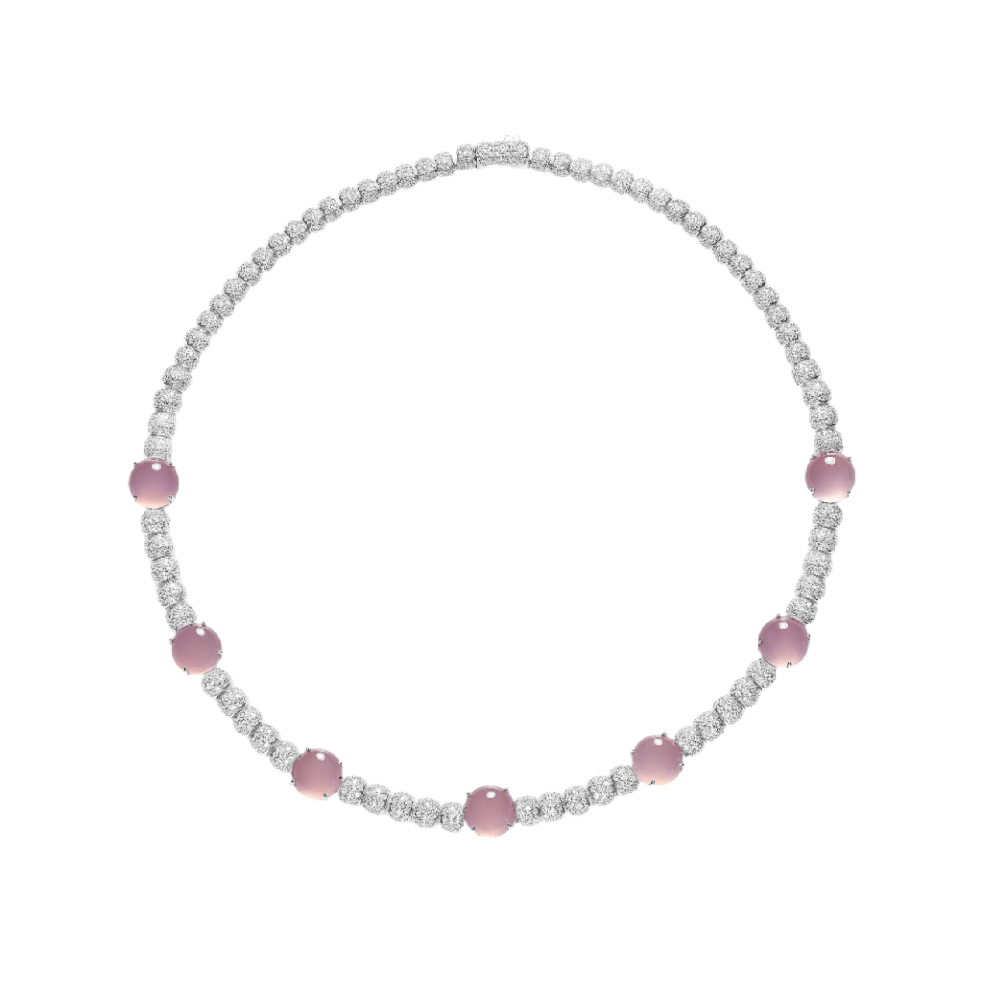 Serene Dream Chalcedony Necklace - Gem Vivi