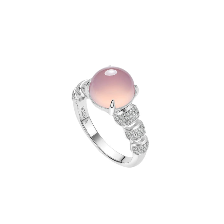 Serene Dream Chalcedony Ring - Gem Vivi