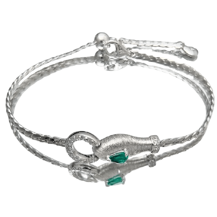 Serpent Clasp Bracelet - Gem Vivi