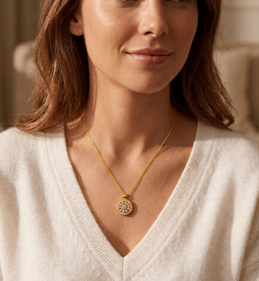 Sunburst Harmony Pendant - Gem Vivi