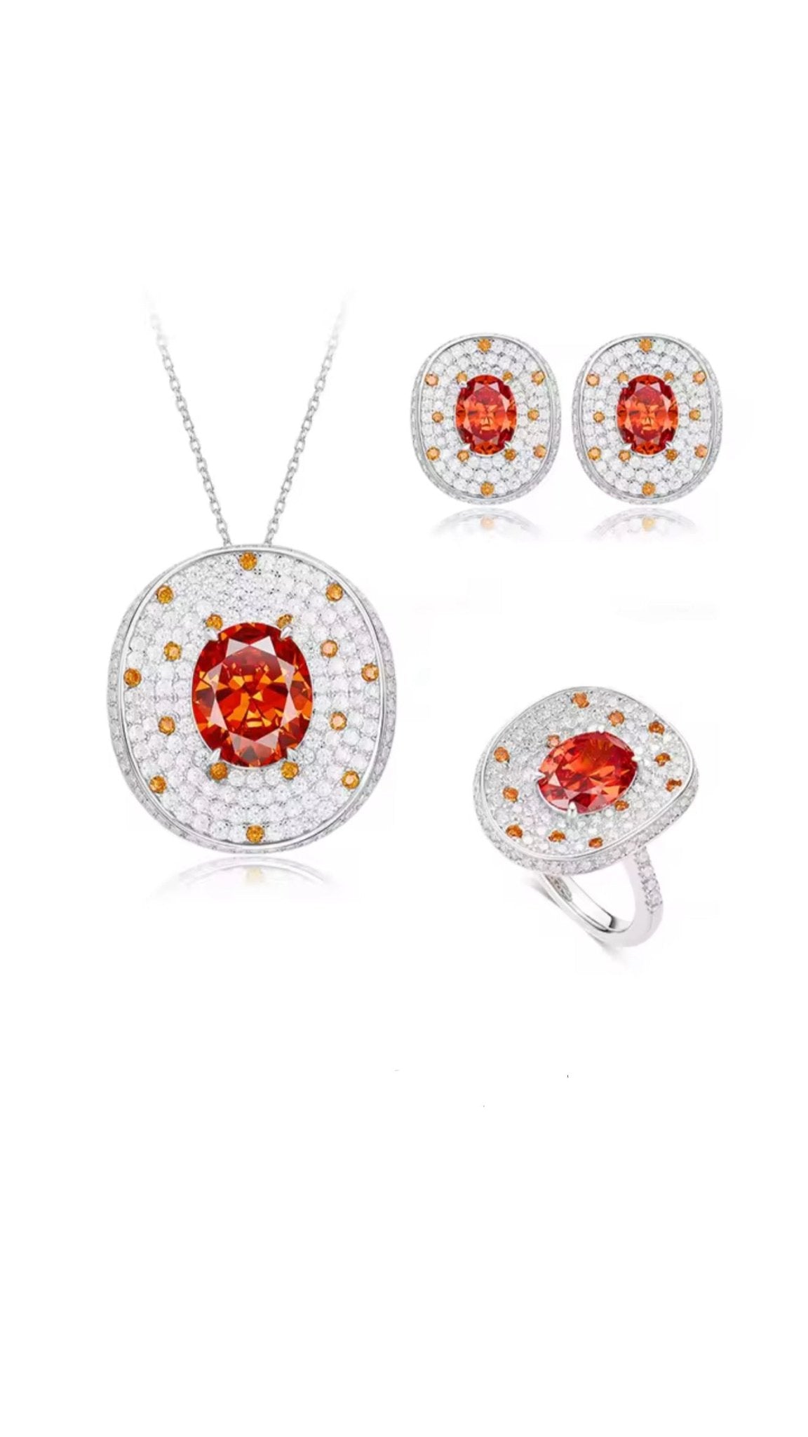 Sunset Spark Earrings - Gem Vivi