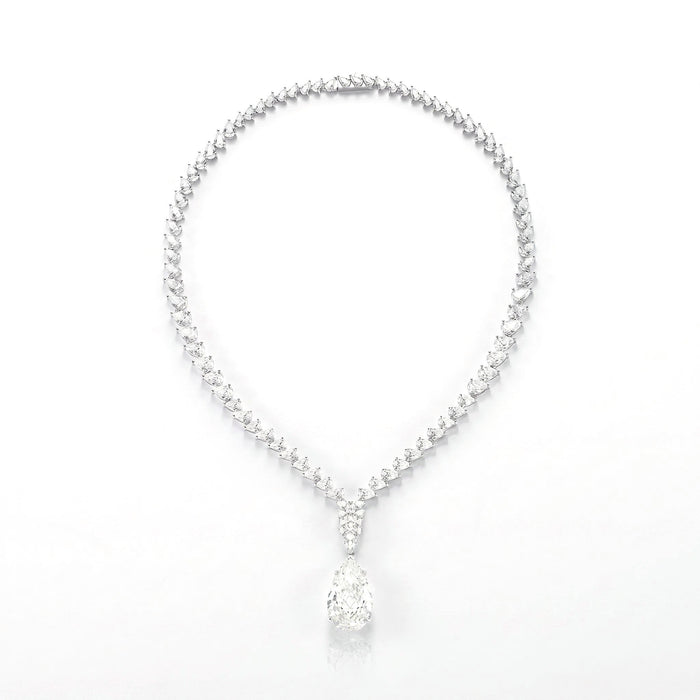 Teardrop Luxurious Statement Necklace - Gem Vivi