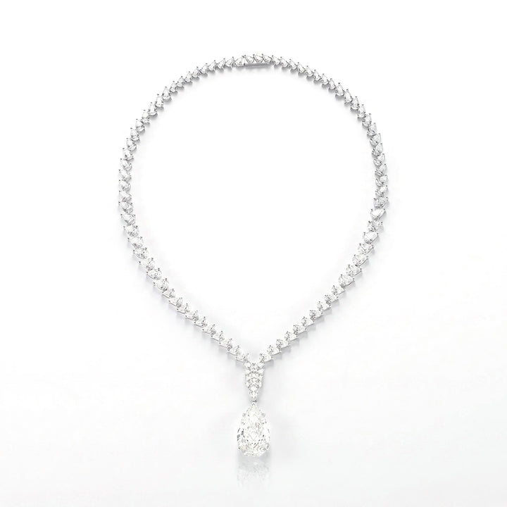 Teardrop Luxurious Statement Necklace - Gem Vivi