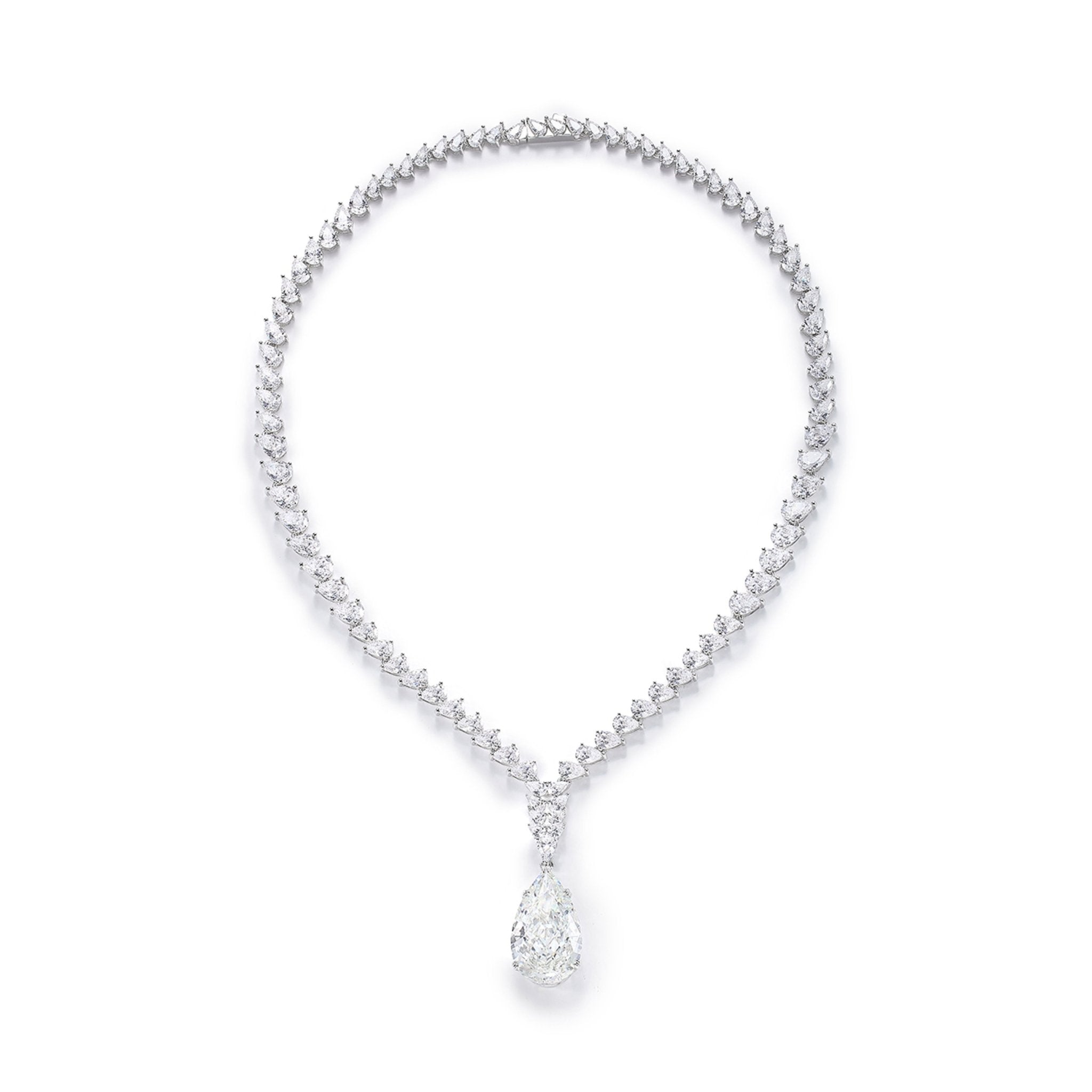 Teardrop Luxurious Statement Necklace - Gem Vivi