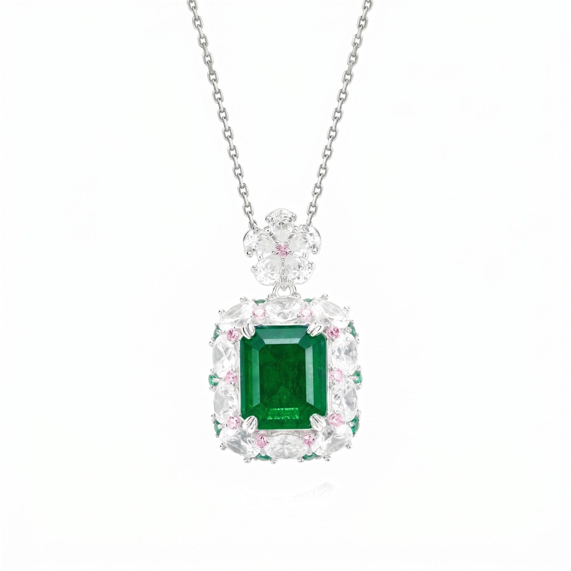 Verdant Emerald Pendant - Gem Vivi