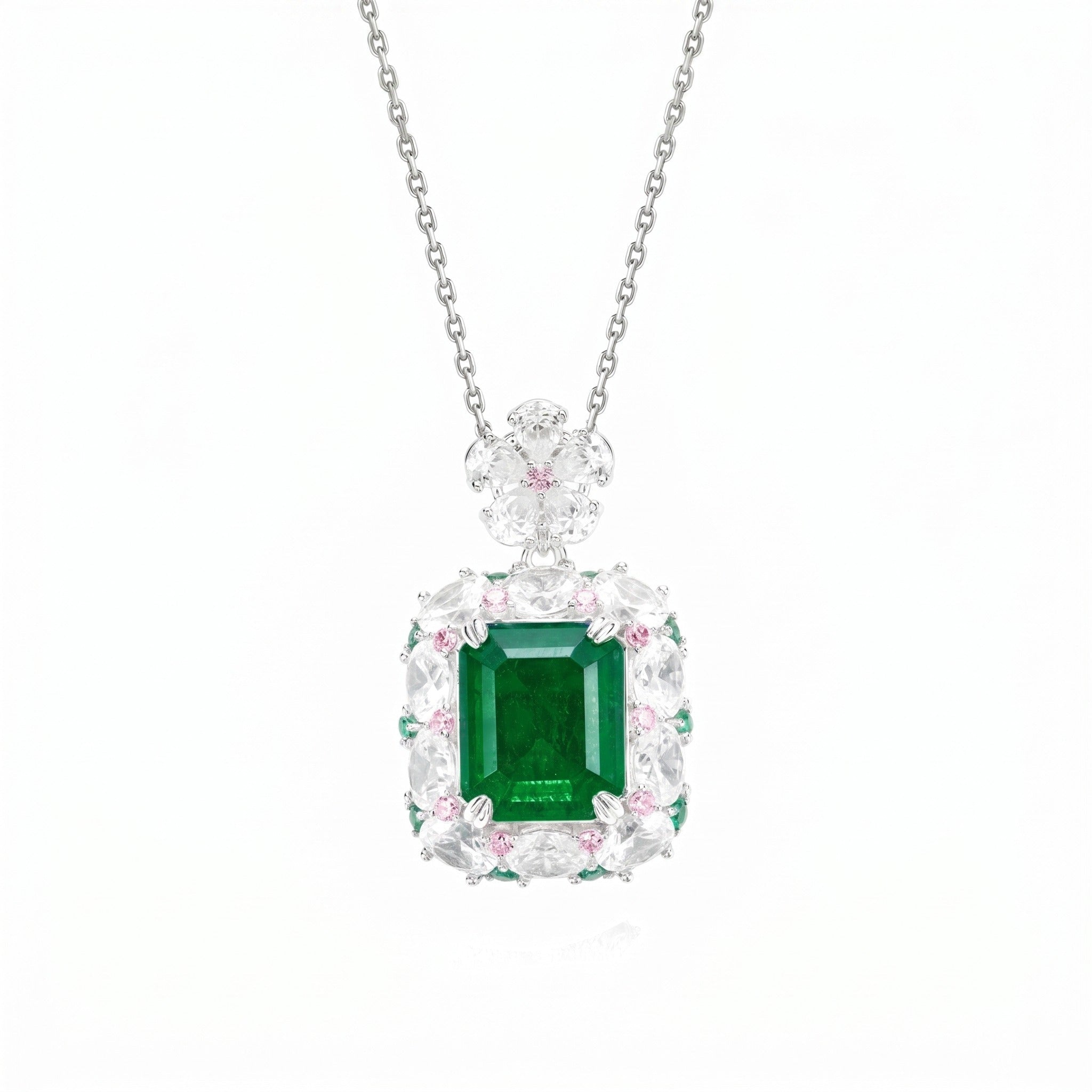 Verdant Emerald Pendant - Gem Vivi