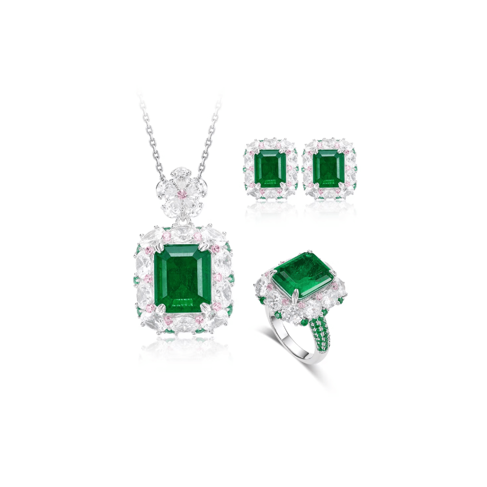 Verdant Emerald Pendant - Gem Vivi