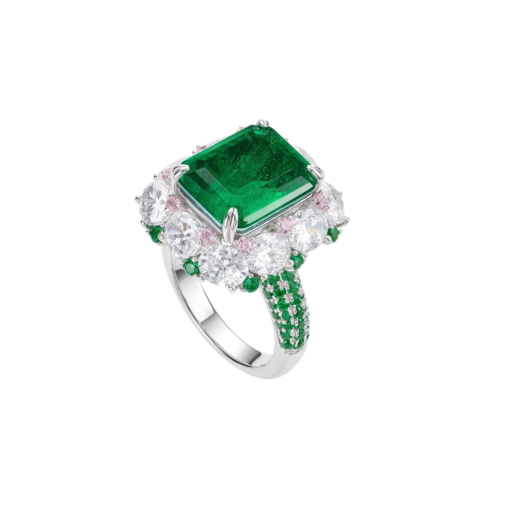 Verdant Emerald Ring - Gem Vivi