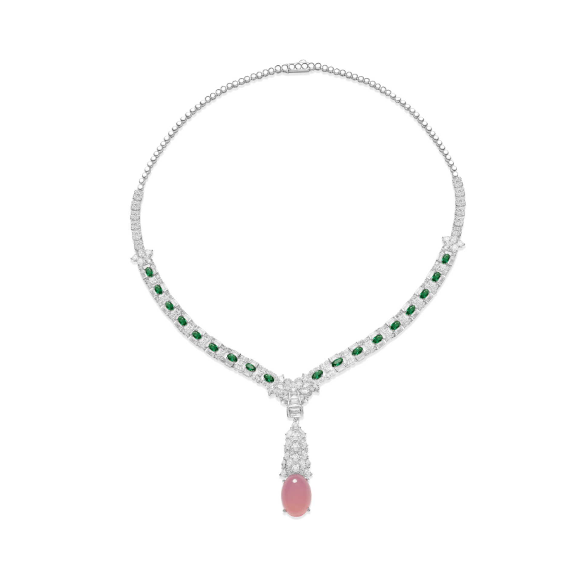 Verdant Rose Necklace - Gem Vivi