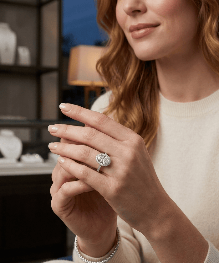 Victoria Halo Ring - Gem Vivi
